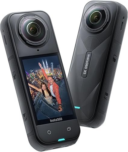 Insta360 X5 - Waterproof 8K 360° Action Camera, Leading Low Light, Invisible Selfie Stick Effect, Ru