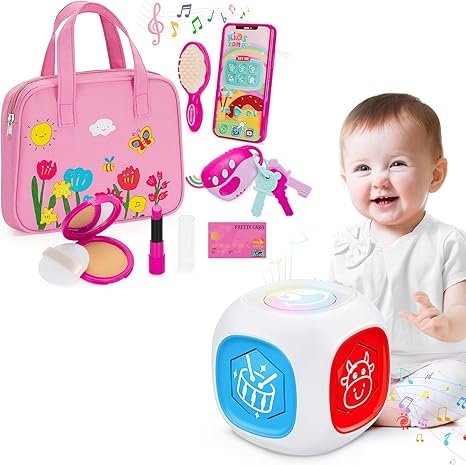 Officygnet Learning Toys with Play Purse Toys Set for Toddler Age 1+
