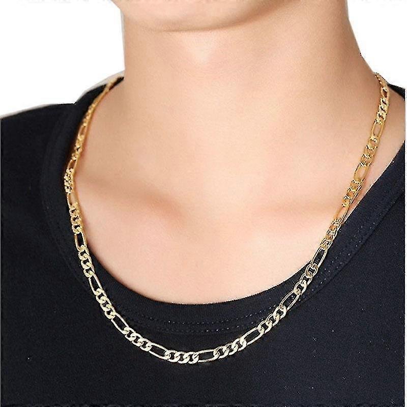 Men's Necklace Fash Men Chain Necklace Mens Chains 18k Jewelry