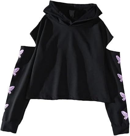 Women's Streetwear Overalls Loose High Waist Jogging Women's 2-Piece Set of Hollow Long Sleeves Long