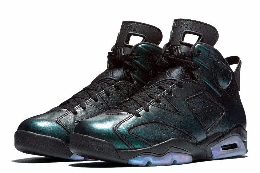 Air Jordan 6 Retro ‘All Star’ Black/Black-White 907961-015 Size 10 NEW
